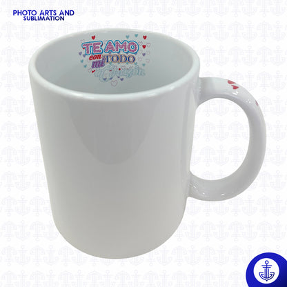 Mug con Estampado Interno