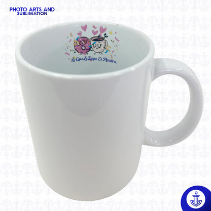 Mug con Estampado Interno