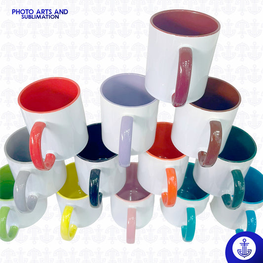 Mug con Fondo de Color