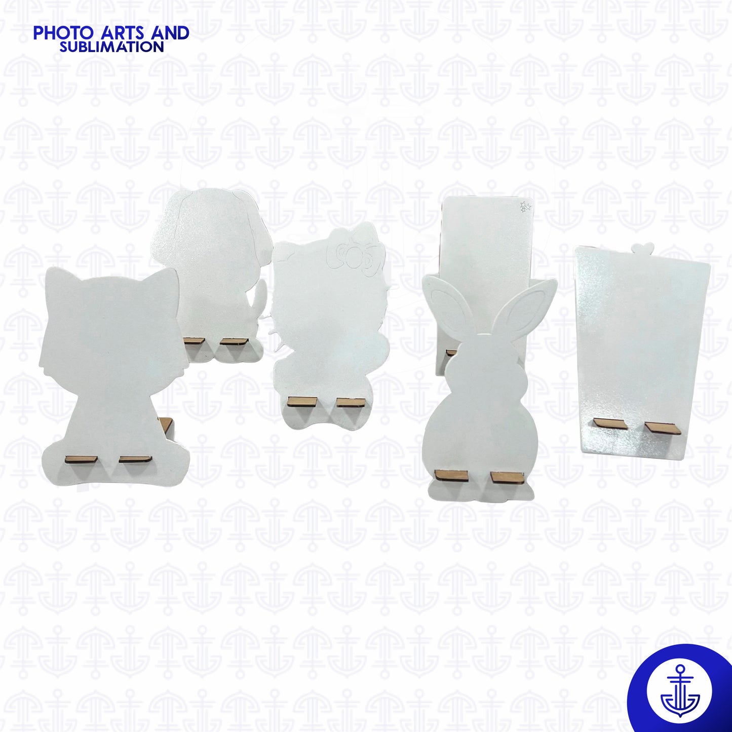 Porta Celular MDF Figuras Sublimable