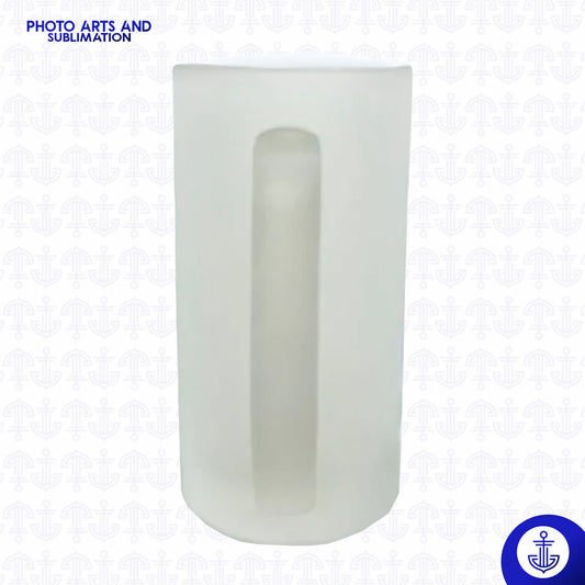 Mug Cervecero Opalizado Blanco