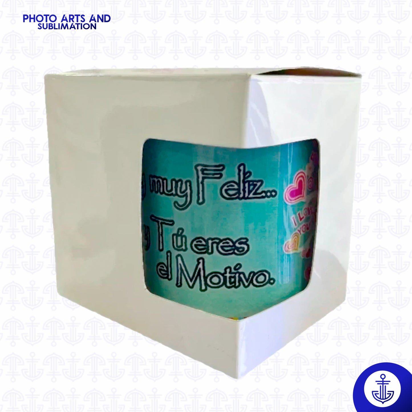 Caja Cuadrada para Mug