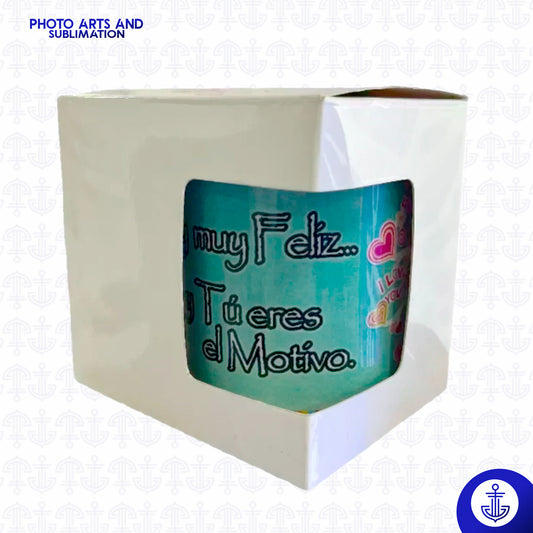 Caja Cuadrada para Mug