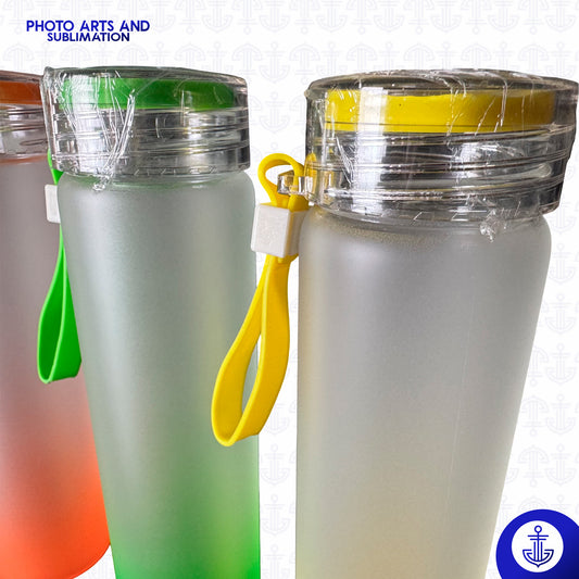 Caramañola de Vidrio Bicolor 400 ml –