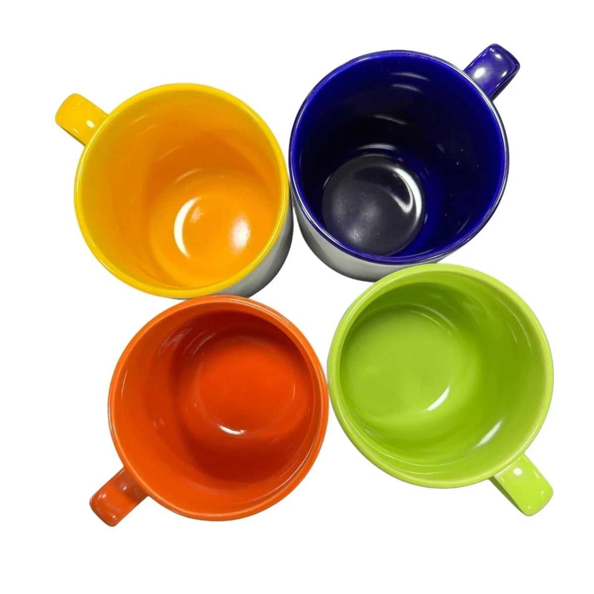 Mini mug conico fondo color